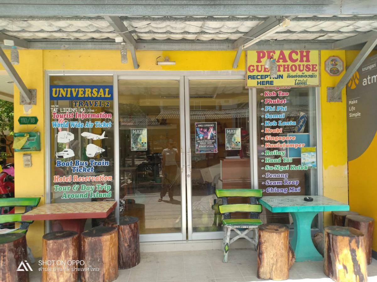Peach Guesthouse Haad Rin Exterior foto